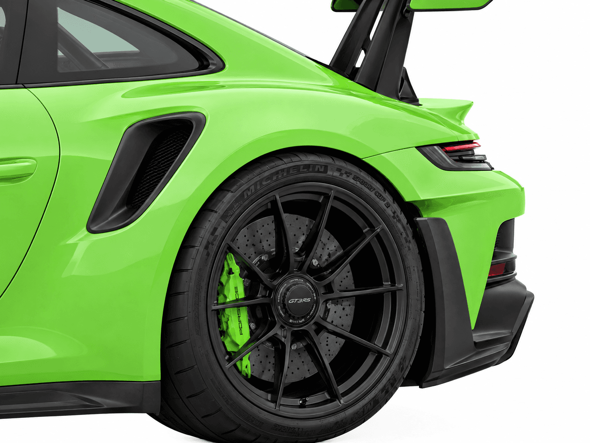 Rear quarters on the car